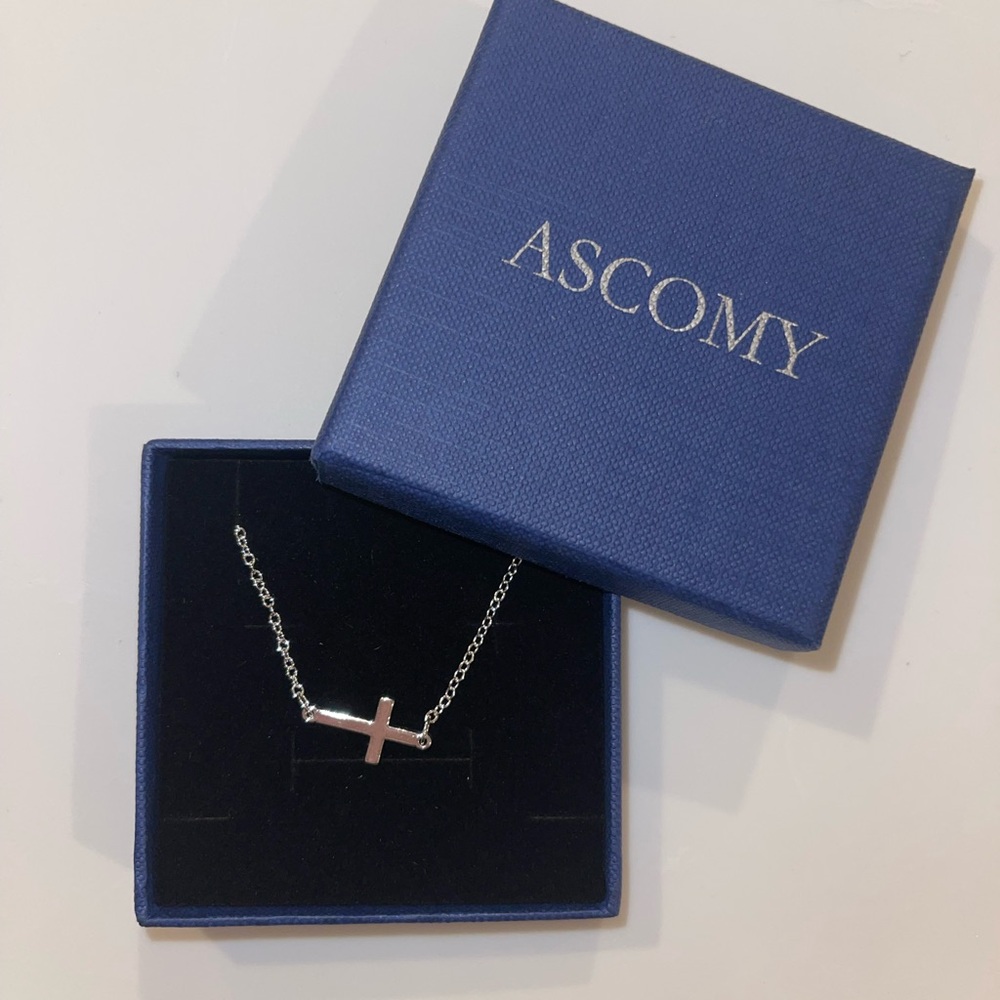 Silver Cross Necklace